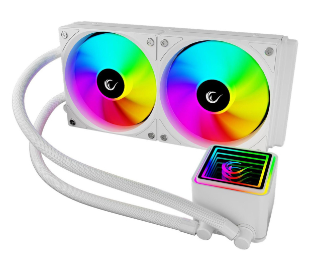 Rampage INFINITE V240 White 2x120mm - 1486828 - zdjęcie 4